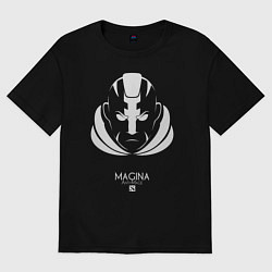 Женская футболка оверсайз Anti-Mage из Доты 2 Magina
