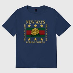 Женская футболка оверсайз New ways