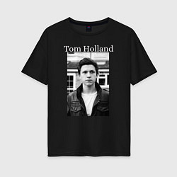 Женская футболка оверсайз Tom Holland