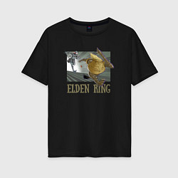 Женская футболка оверсайз Elden Ring Pot Горшок