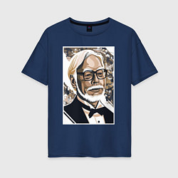 Женская футболка оверсайз Miyazaki