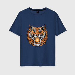 Женская футболка оверсайз Magic - Tiger