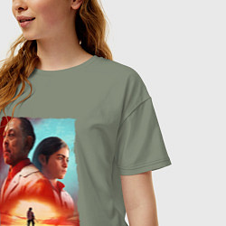 Футболка оверсайз женская FAR CRY 6 ФАР КРАЙ 6 ПОСТЕР, цвет: авокадо — фото 2