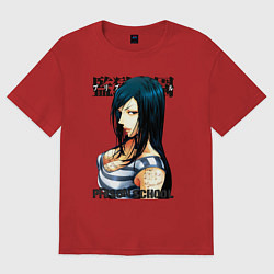 Женская футболка оверсайз Mari school