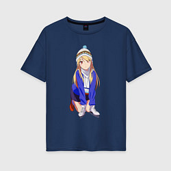 Женская футболка оверсайз The pet girl of sakurasou