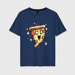 Женская футболка оверсайз CUTE PIZZA