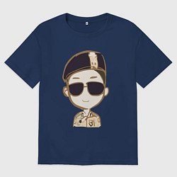 Женская футболка оверсайз Сон Чжун Ки 03