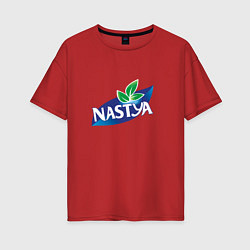 Женская футболка оверсайз Nestea Настя