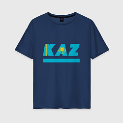 Женская футболка оверсайз KAZ