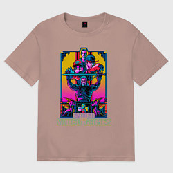 Женская футболка оверсайз МИР ВИДЕОИГР ENTER THE VIDEO GAMES