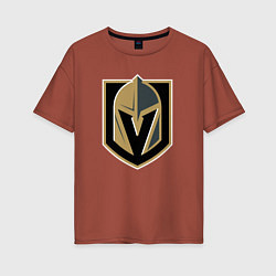 Женская футболка оверсайз Vegas Golden Knights , Вегас Голден Найтс