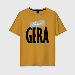 Женская футболка оверсайз Unreal Gera