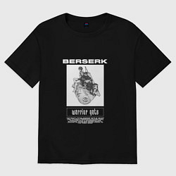 Футболка оверсайз женская Банда Ястреба, цвет: черный