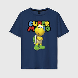 Женская футболка оверсайз Koopa Troopa Super Mario
