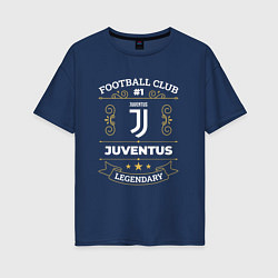 Женская футболка оверсайз Juventus FC 1