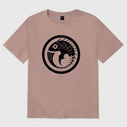 Женская футболка оверсайз Гамма-5