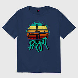 Женская футболка оверсайз Припять 1986