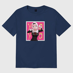 Женская футболка оверсайз Озорная Чика