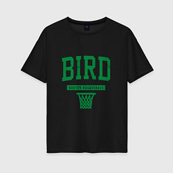 Женская футболка оверсайз Bird - Boston