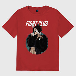 Футболка оверсайз женская Helena Bonham Carter, цвет: красный