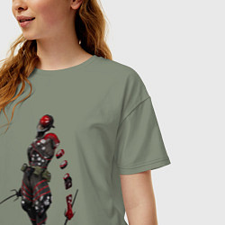 Футболка оверсайз женская Monsoon 976-AZQEE, цвет: авокадо — фото 2