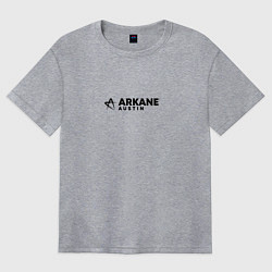 Футболка оверсайз женская Студия Arkane, цвет: меланж