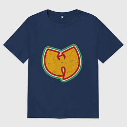 Футболка оверсайз женская Wu-Tang Colors, цвет: тёмно-синий