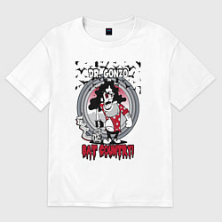 Женская футболка оверсайз Dr Gonzo in bat country
