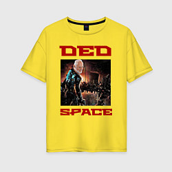 Женская футболка оверсайз DED SPACE