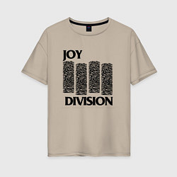 Женская футболка оверсайз Joy Division - rock
