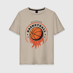 Женская футболка оверсайз Allstars Basketball