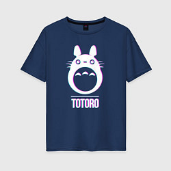 Женская футболка оверсайз Glitch Tototro