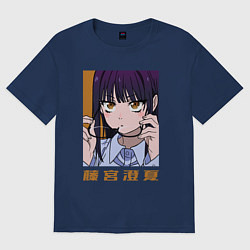 Женская футболка оверсайз Фудзимия