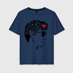Женская футболка оверсайз Arctic Monkeys Love