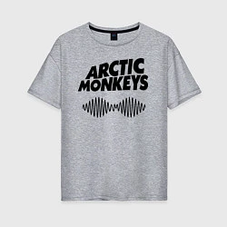 Женская футболка оверсайз Arctic Monkeys