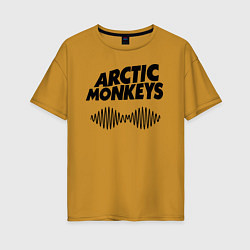 Женская футболка оверсайз Arctic Monkeys