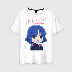 Женская футболка оверсайз Рё Ямада - Одинокий рокер!