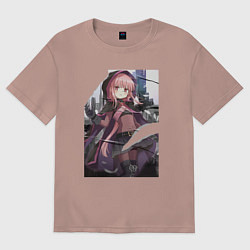Женская футболка оверсайз Iroha Tamaki art - Записи о магии Девочка-волшебни