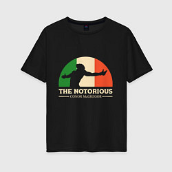 Женская футболка оверсайз The Notorious
