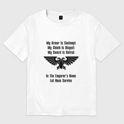 Футболка оверсайз женская Аквила, цвет: белый