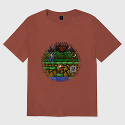 Футболка оверсайз женская Contra, цвет: кирпичный