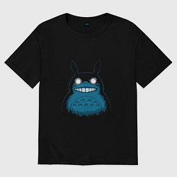Женская футболка оверсайз Totoro Darko