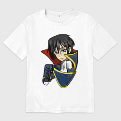 Женская футболка оверсайз Принц Лелуш