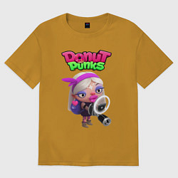 Женская футболка оверсайз Дизлайк