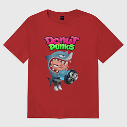 Футболка оверсайз женская Немо, цвет: красный