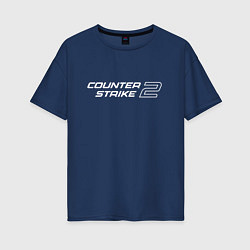 Женская футболка оверсайз Counter Strike 2