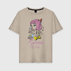 Женская футболка оверсайз Rimma - pulp fiction