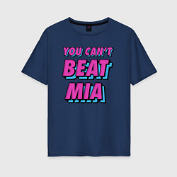 Женская футболка оверсайз Майами не победить