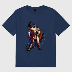 Женская футболка оверсайз Street Fighter 6 Ryu