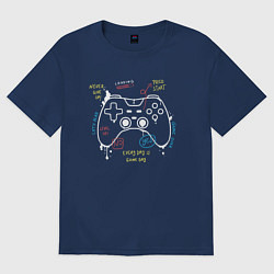 Женская футболка оверсайз Геймпад